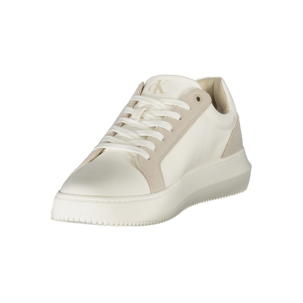 Calvin Klein White Polyurethane Men&