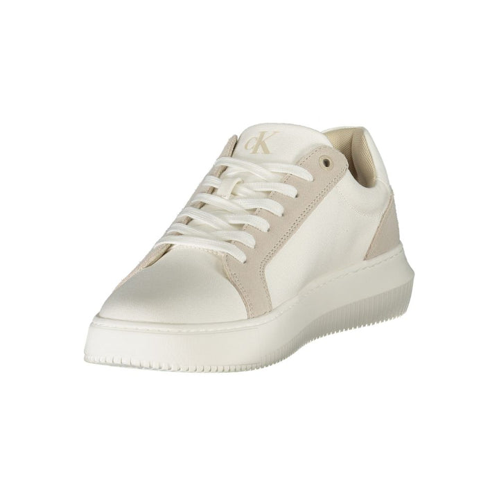 Calvin Klein White Polyurethane Men&
