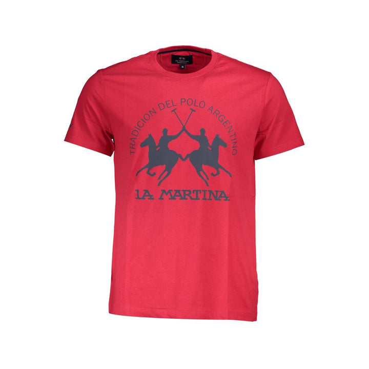 La Martina Rosso Cotton Men&