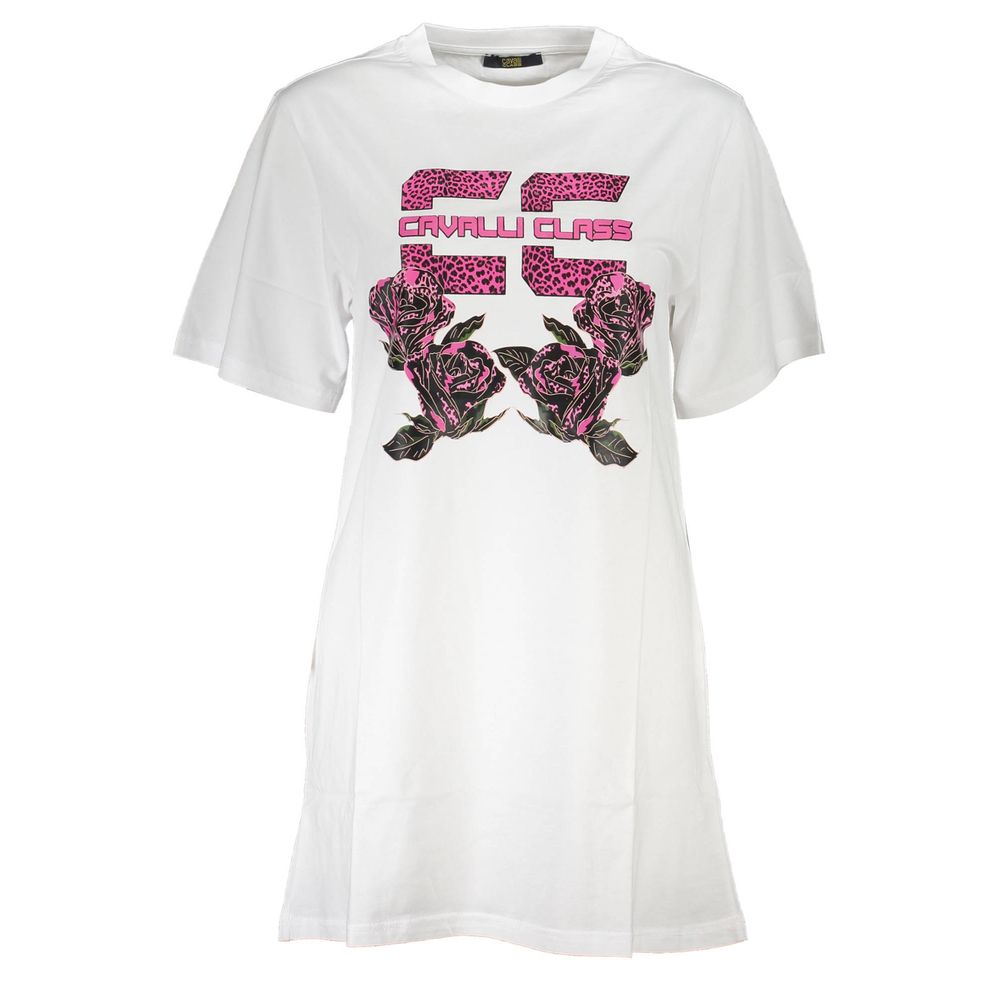 Cavalli Class White Cotton Women&
