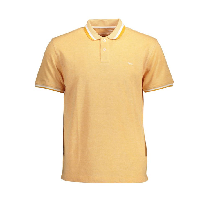 Harmont &amp; Blaine Arancione Cotton Men Polo