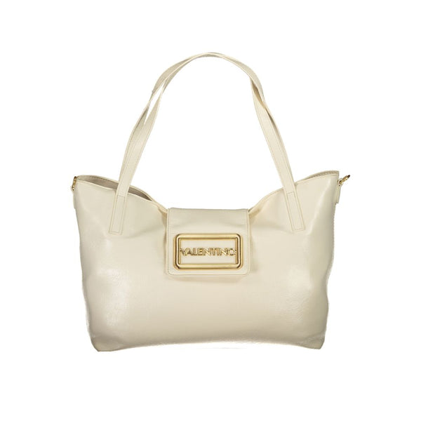 Mario Valentino - Beige Polyurethane Womens Bag