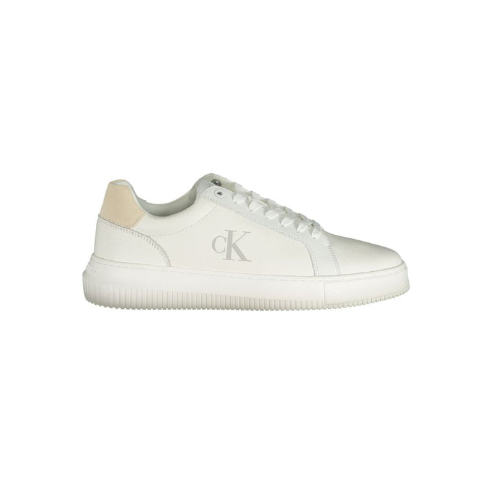 Calvin Klein White Polyurethane Men&