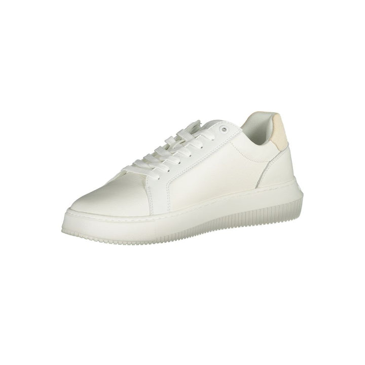 Calvin Klein White Polyurethane Men&