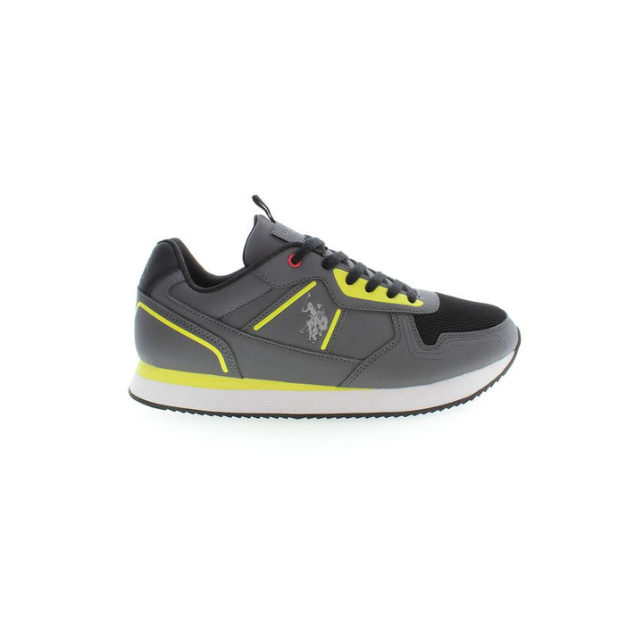 U.S. POLO ASSN. Grey Polyester Men&