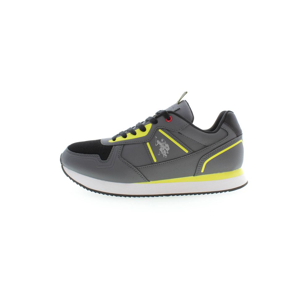 U.S. POLO ASSN. Grey Polyester Men&