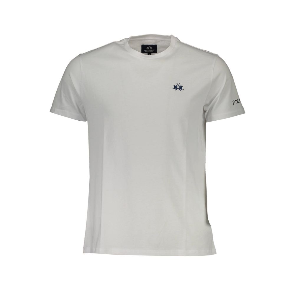 La Martina White Cotton Men&