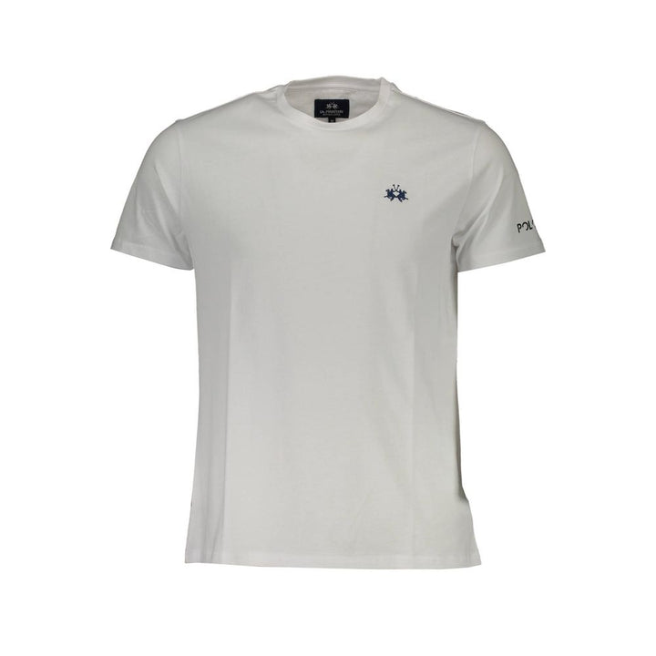 La Martina White Cotton Men&