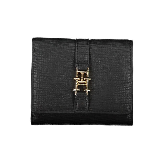 Tommy Hilfiger Nero Polyurethane Women Wallet