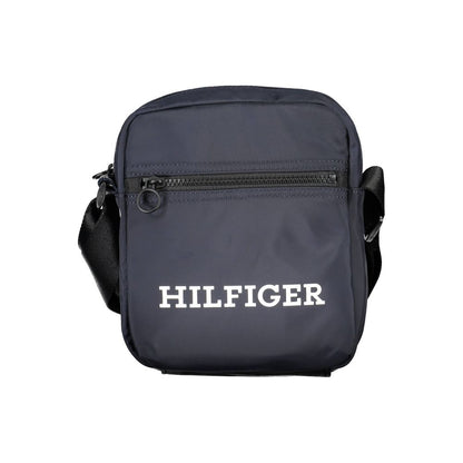 Tommy Hilfiger Blue Polyester Shoulder Bag