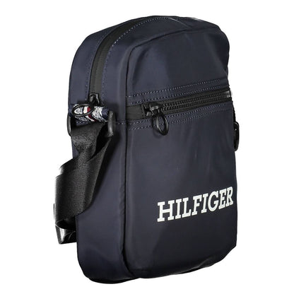 Tommy Hilfiger Blue Polyester Shoulder Bag
