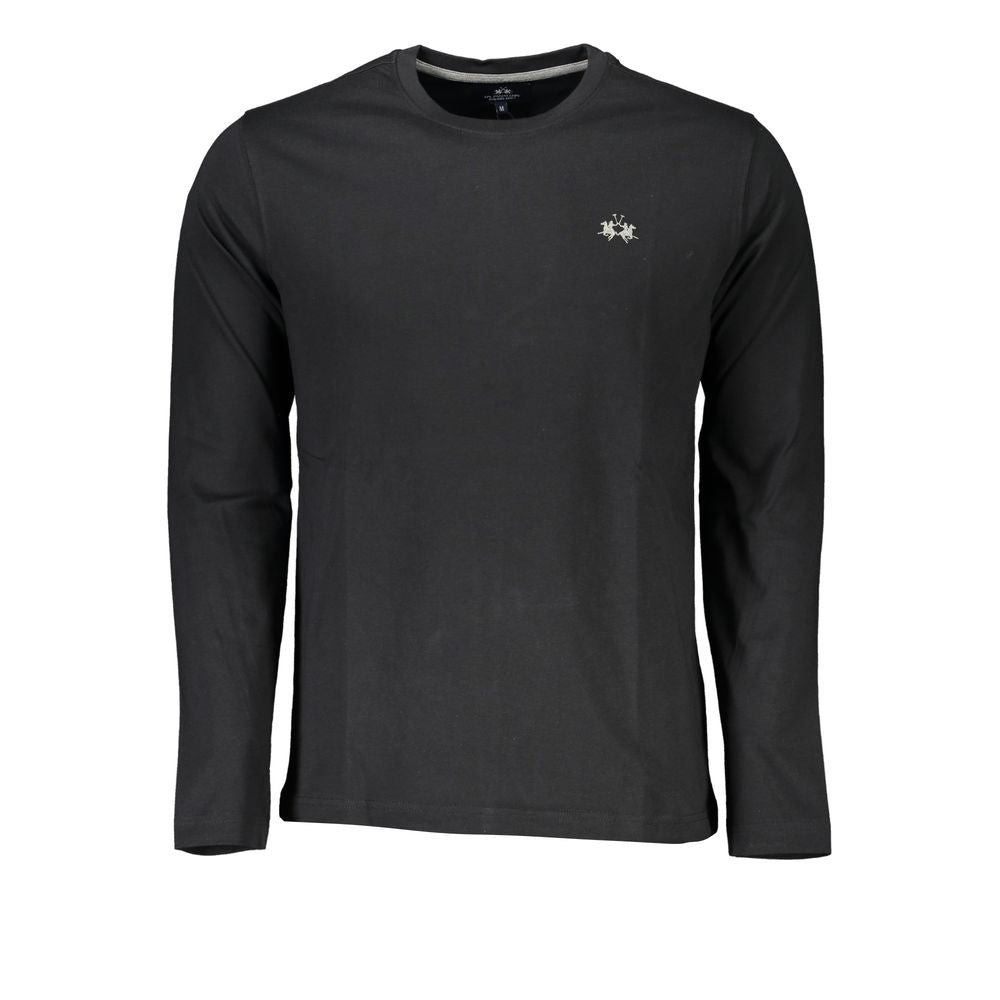 La Martina Black Cotton Men&