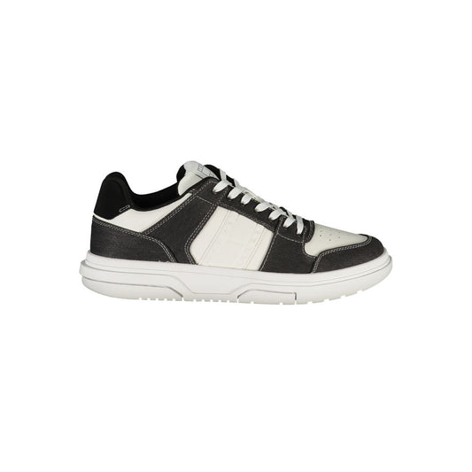 Tommy Hilfiger Black Polyester Athletic Sneakers
