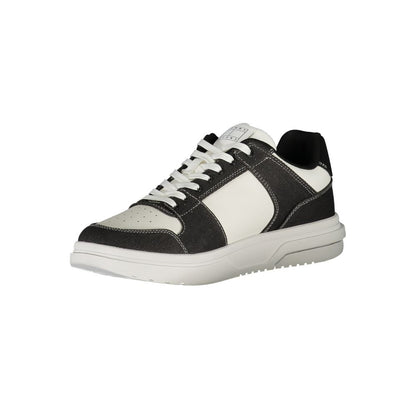 Tommy Hilfiger Black Polyester Athletic Sneakers