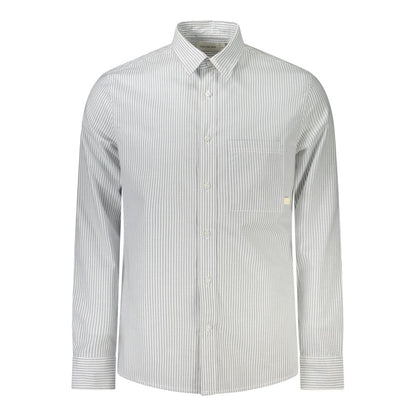 Calvin Klein White Cotton Dress Shirt