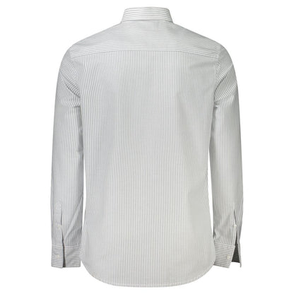 Calvin Klein White Cotton Dress Shirt