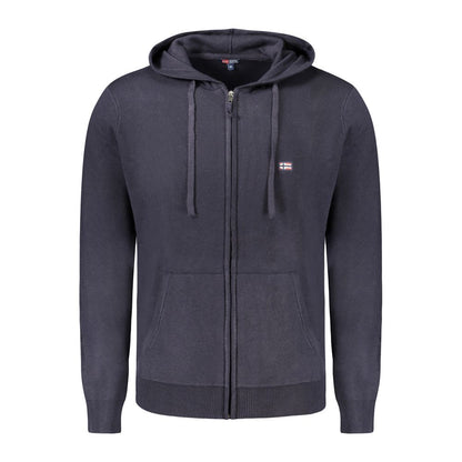 Norway 1963 Blue Polyester Cardigan