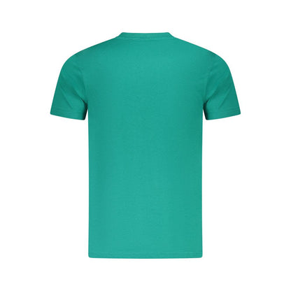 Cavalli Class Verde Cotton Men T-Shirt