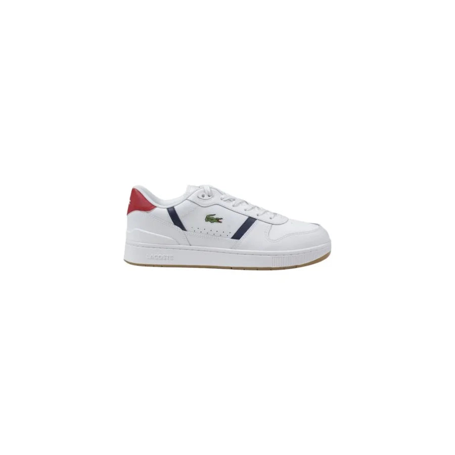 Lacoste White Leather Low Top Sneakers