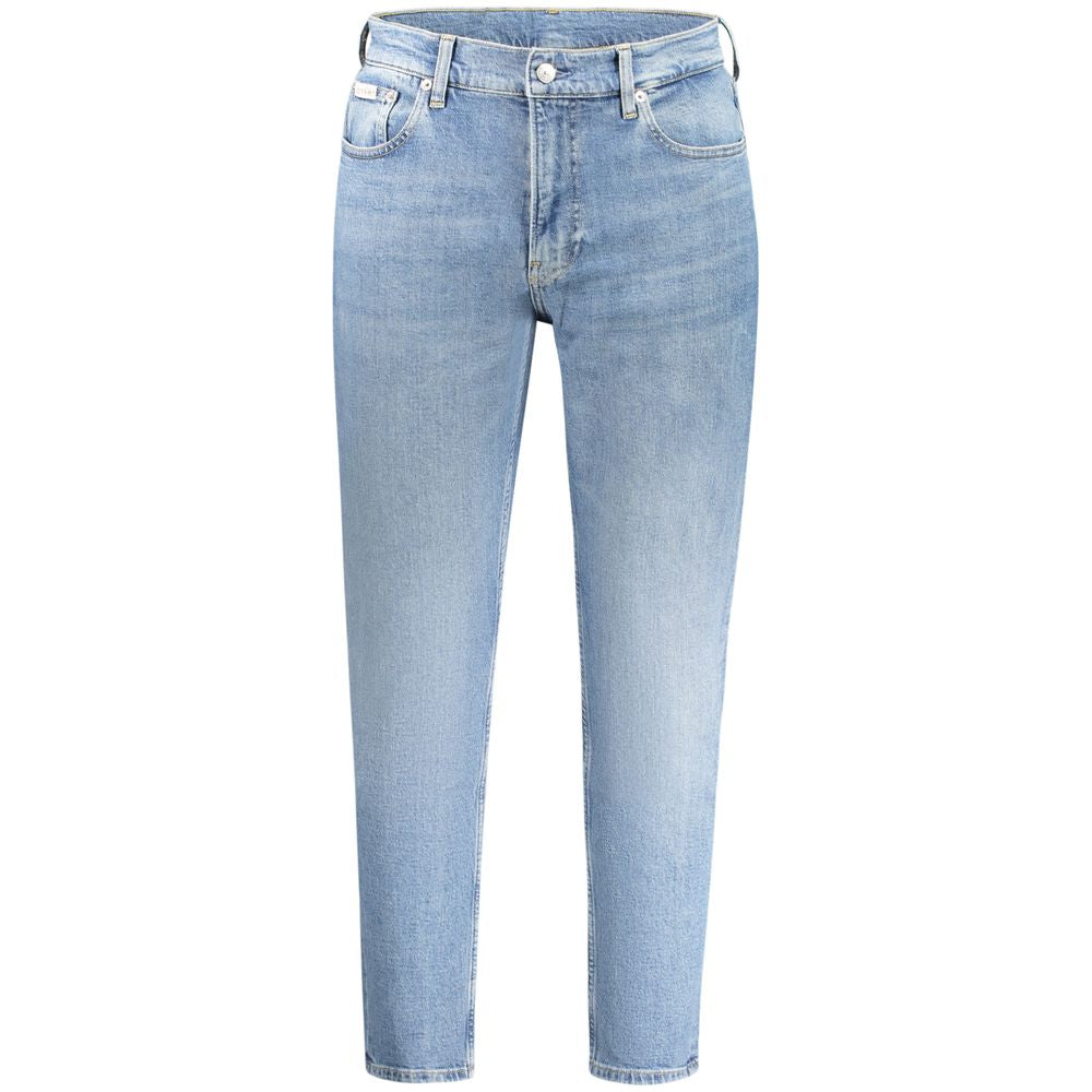 Calvin Klein Blue Cotton Men&