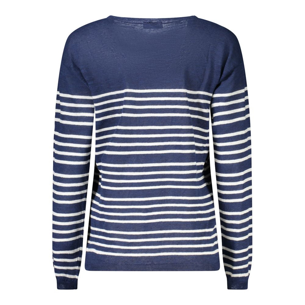 North Sails Blue Linen Women&