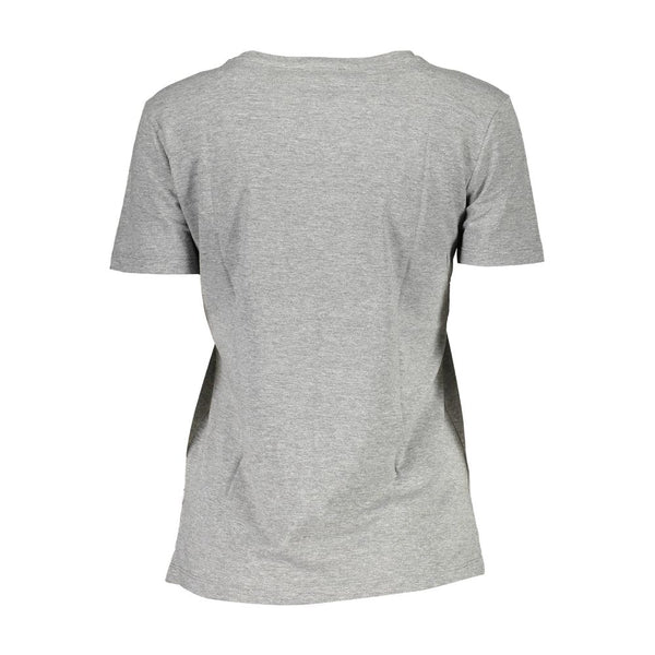 Guess Jeans - Gray Cotton Women T-Shirt