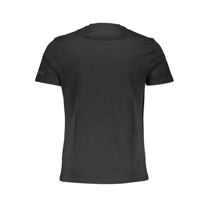 La Martina Black Cotton Men's T-Shirt
