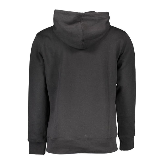 Calvin Klein Black Cotton Men Sweatshirt