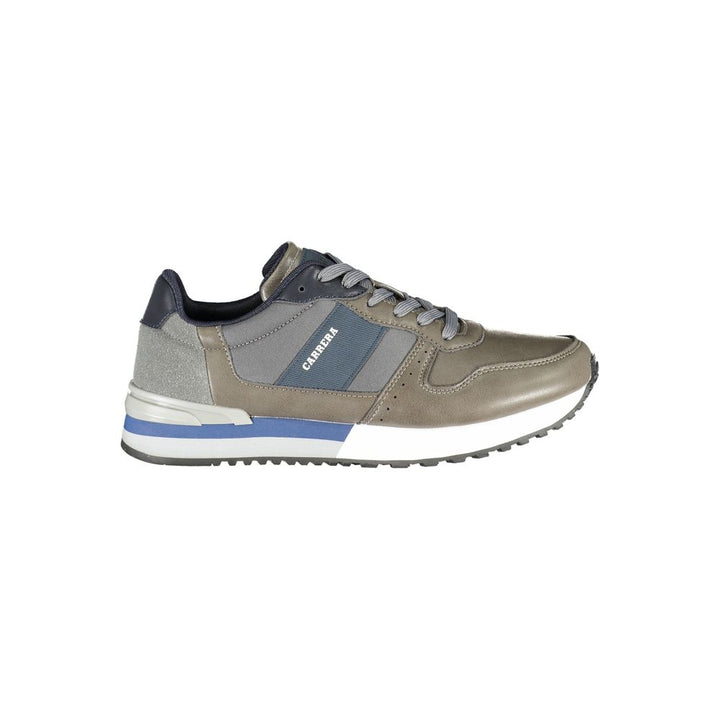 Carrera Marrone Poliestere Uomo Sneaker