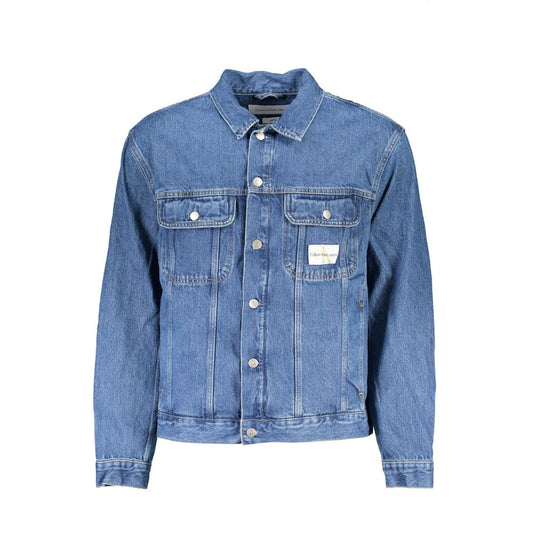Calvin Klein Blue Cotton Denim Jacket