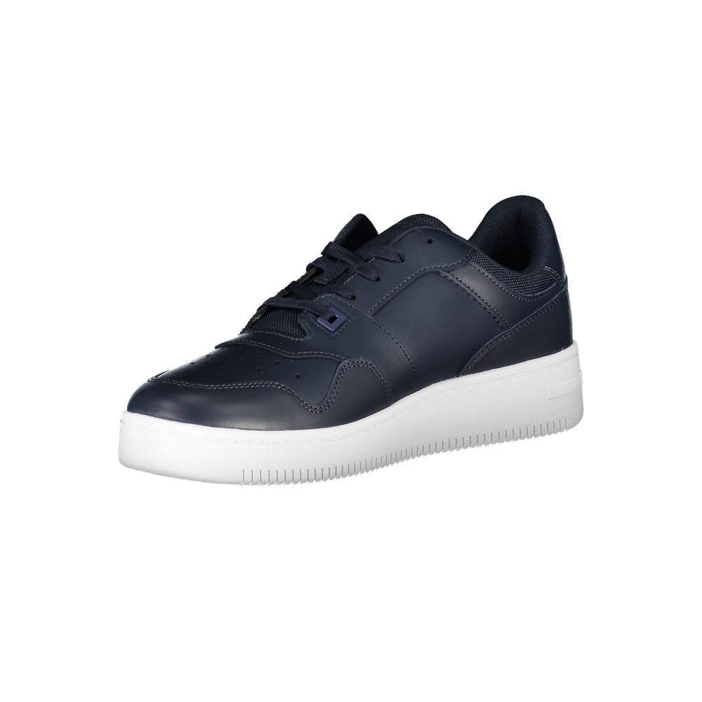 Tommy Hilfiger Blue Polyester Athletic Sneakers