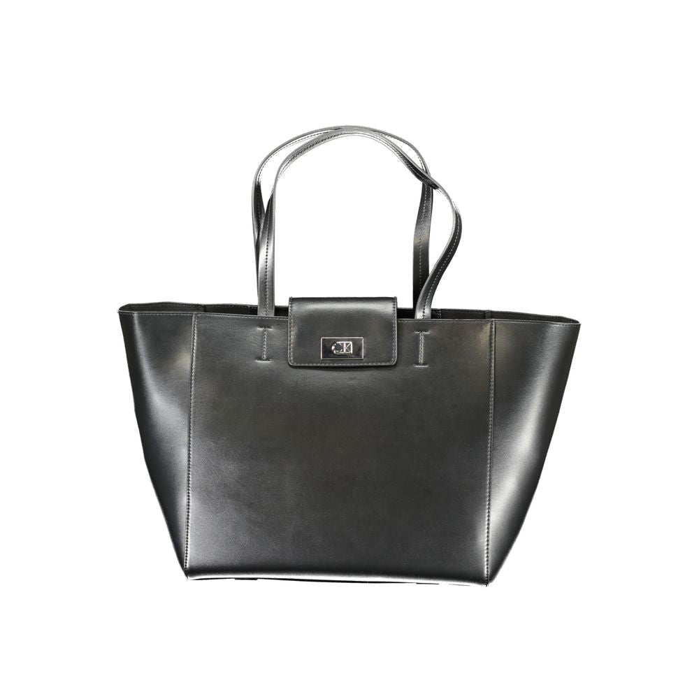 Calvin Klein - Black Recycled Polyester Women Handbag