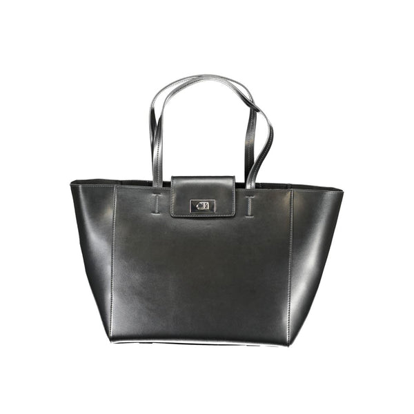 Calvin Klein - Black Recycled Polyester Women Handbag