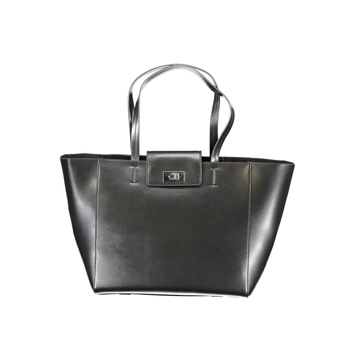 Calvin Klein - Black Recycled Polyester Women Handbag