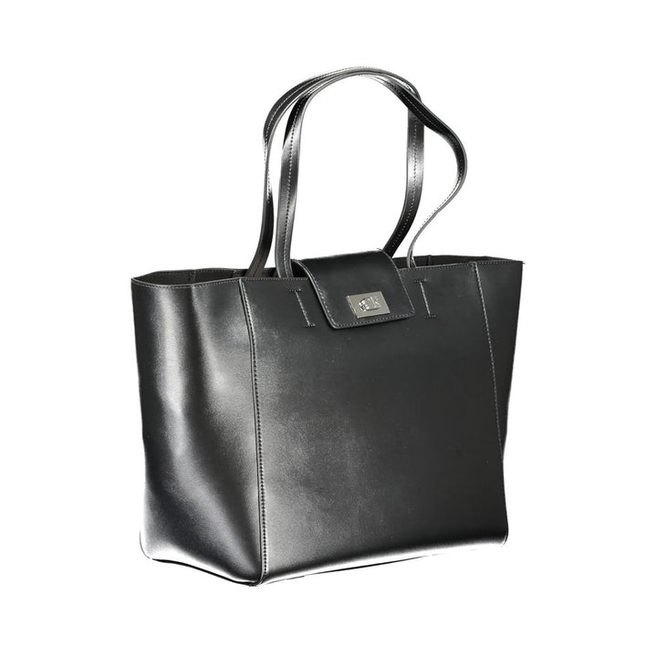 Calvin Klein - Black Recycled Polyester Women Handbag