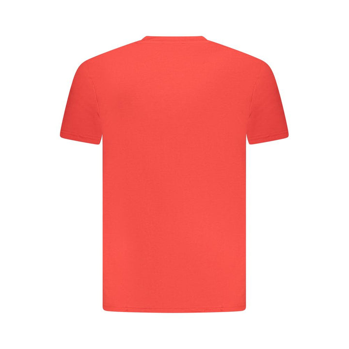 Cavalli Class "Rosso Cotton Men T-Shirt"