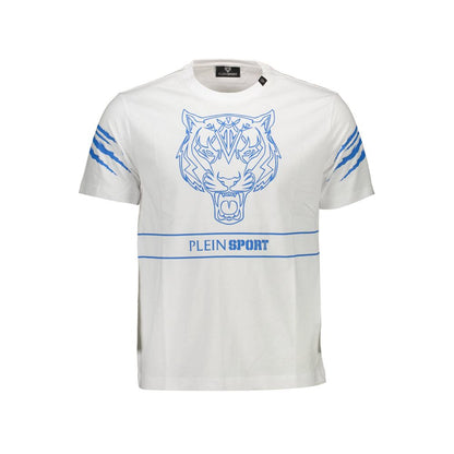 Plein Sport White Cotton Men's T-Shirt