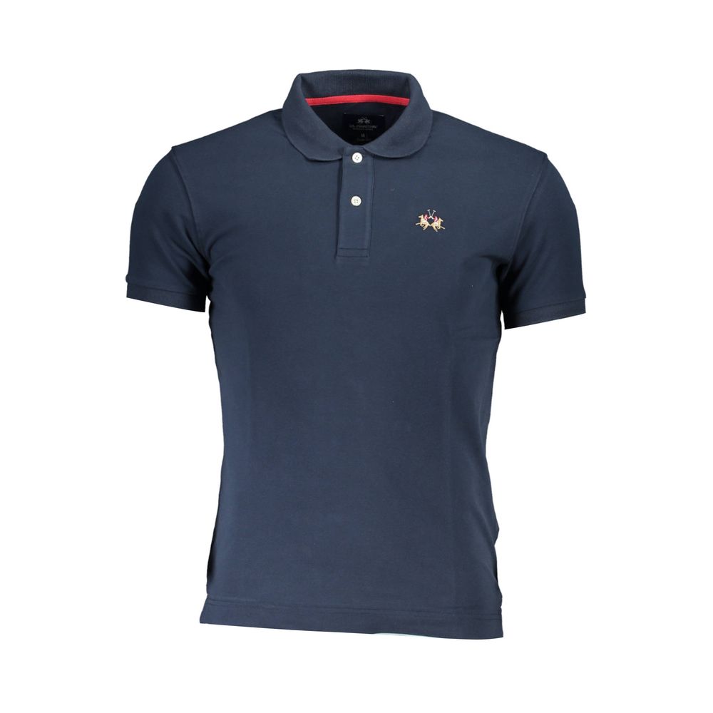 La Martina Blue Cotton Men&