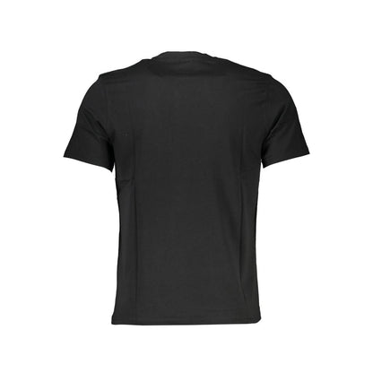 North Sails Black Cotton Men T-Shirt