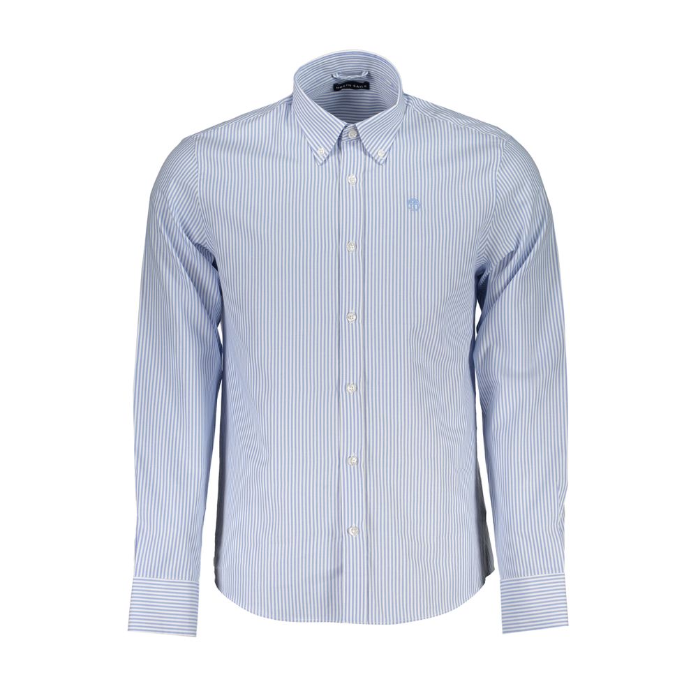 North Sails Blue Cotton Dress Shirt