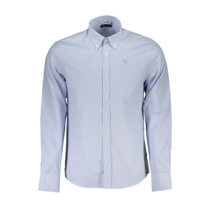 North Sails Blue Cotton Dress Shirt