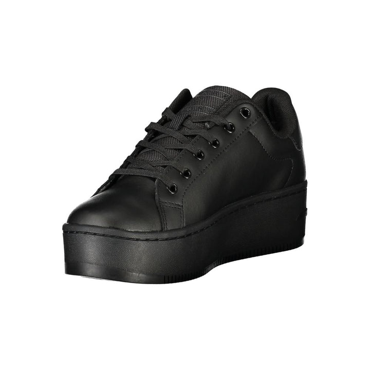 Tommy Hilfiger Black Polyurethane Women&