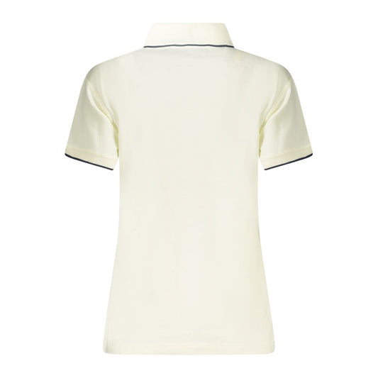 North Sails White Cotton Women Polo Shirt