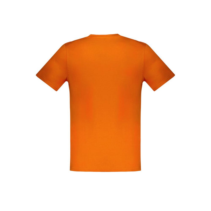 Harmont &amp; Blaine Arancione Cotton Men T-Shirt
