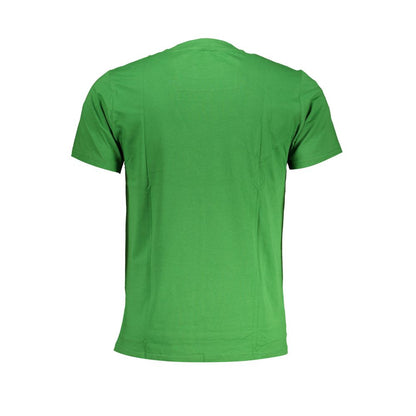 Cavalli Class Verde Cotton Mens T-Shirt