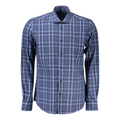 North Sails Blue Cotton Pattern Shirt