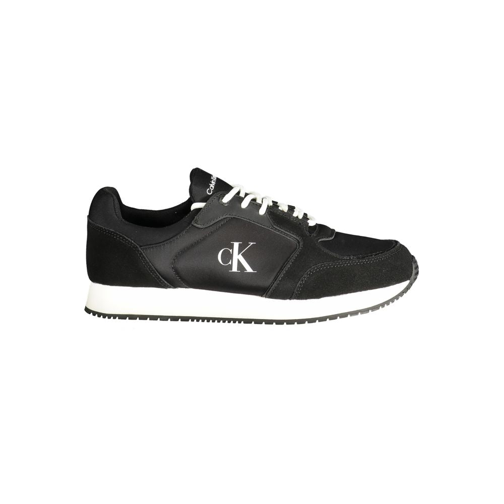 Calvin Klein Black Polyurethane Men&