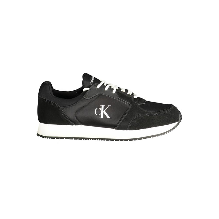 Calvin Klein Black Polyurethane Men&