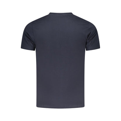 Cavalli Class Blu Cotton Men T-Shirt