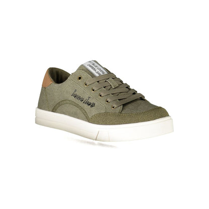 Carrera Green Polyester Low Top Sneakers